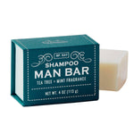 Shampoo Man Bar Tea Tree Mint - Sugar River Shoppe