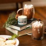 Christmas Candle in Fraser Fir 3.5oz Mini Candles - Sugar River Shoppe