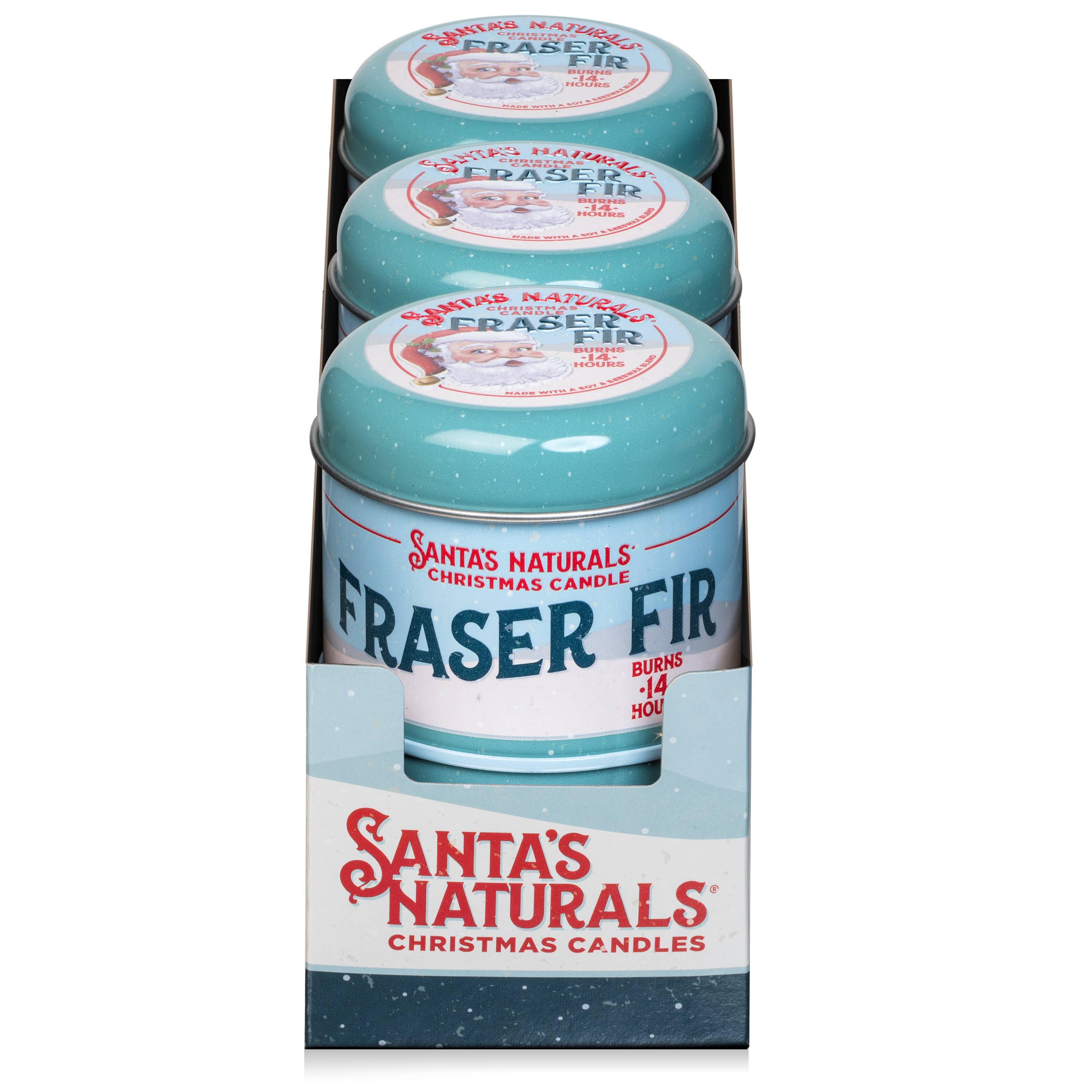 Christmas Candle in Fraser Fir 3.5oz Mini Candles - Sugar River Shoppe