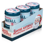 Christmas Candle in Snow Fall 9oz - Sugar River Shoppe