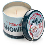 Christmas Candle in Snow Fall 9oz - Sugar River Shoppe