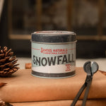 Christmas Candle in Snow Fall 9oz - Sugar River Shoppe