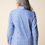 Santorini Stripe Selene Shirt - Habitat - 194451677338 - Sugar River Shoppe - 