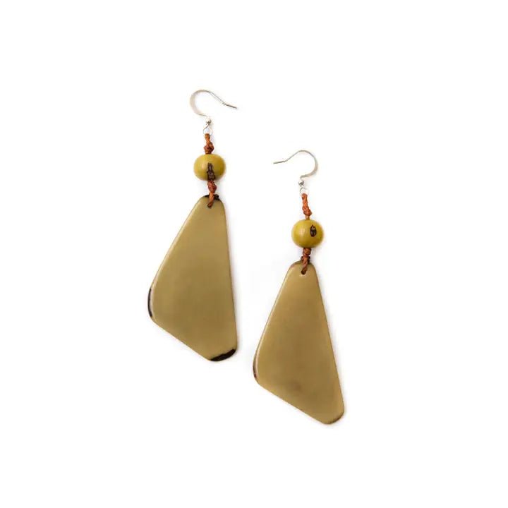 Scarlett Earrings - Tagua by Soraya Cedeno - 615953812466 - Sugar River Shoppe - 