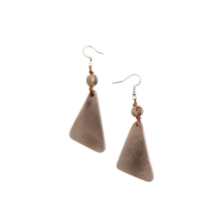Scarlett Earrings - Tagua by Soraya Cedeno - 615953926941 - Sugar River Shoppe - 