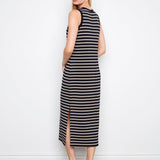Scuba Sleeveless Striped Yarn Dye Dress - Charlie B - 690178720109 - Sugar River Shoppe - 
