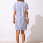 Seaport Stripe Shirt Dress - Habitat - 194451661061 - Sugar River Shoppe - 