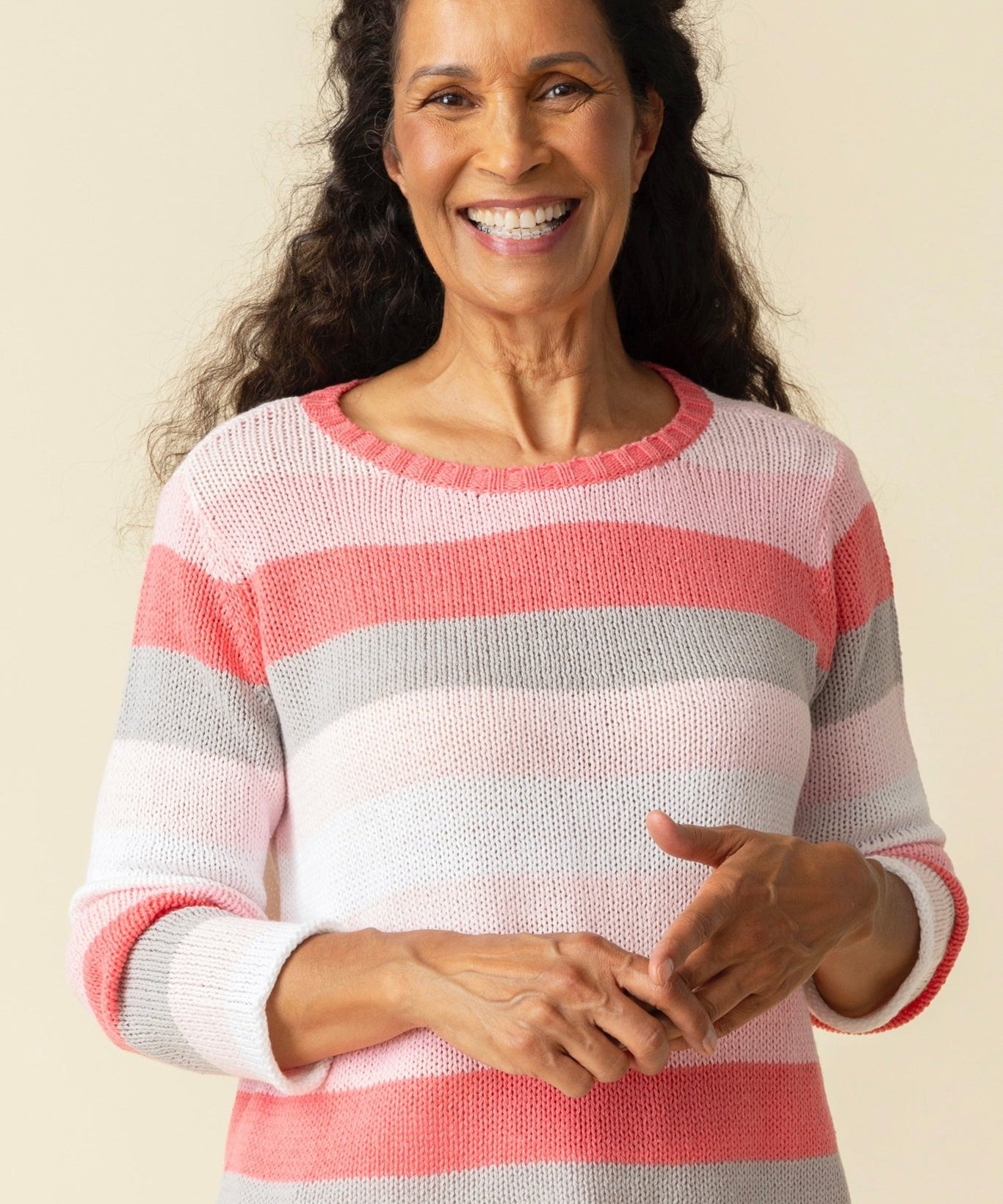 Seaside Stripe Pullover - Habitat -  - Sugar River Shoppe - 