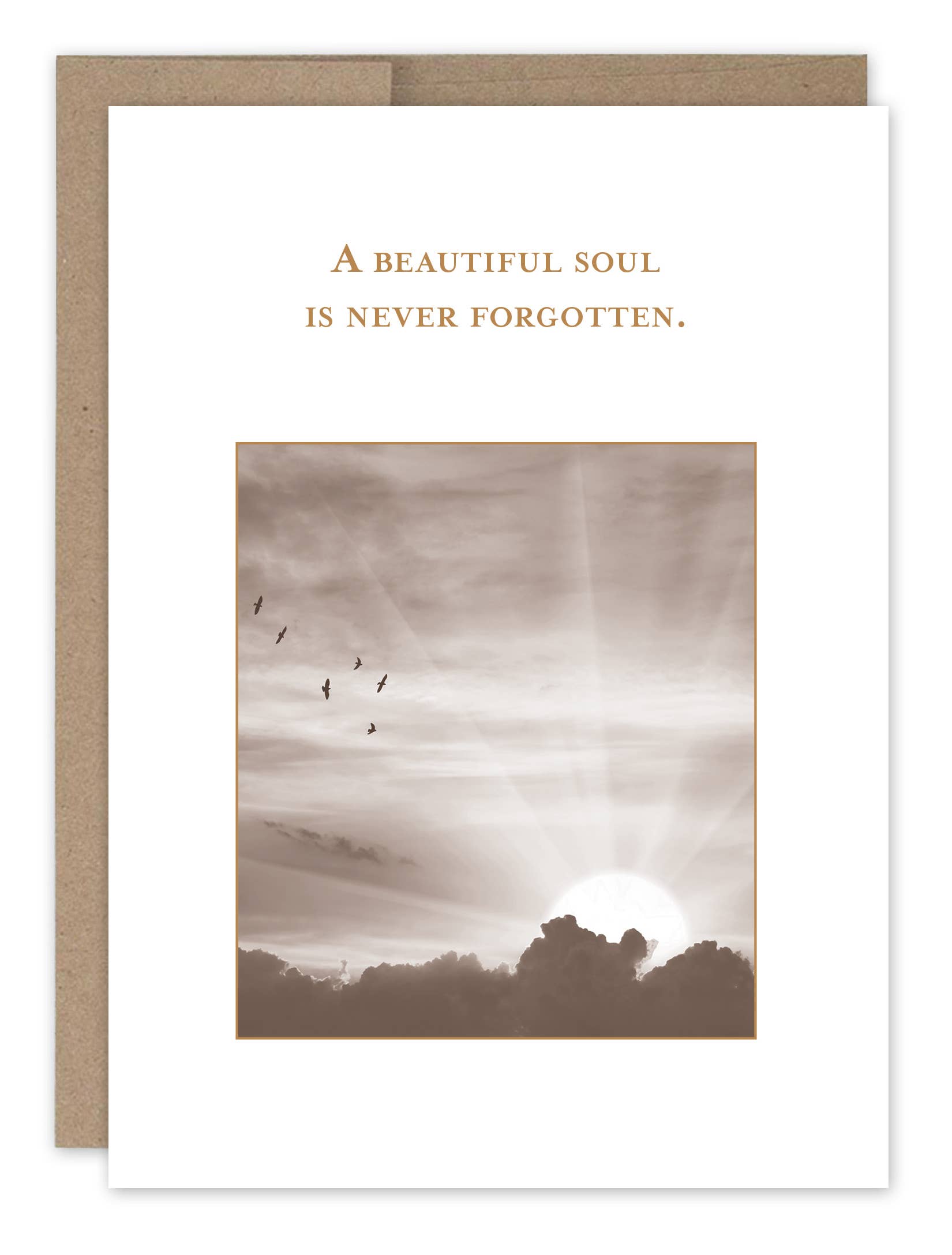 Beautiful Soul Sympathy Card - Sugar River Shoppe