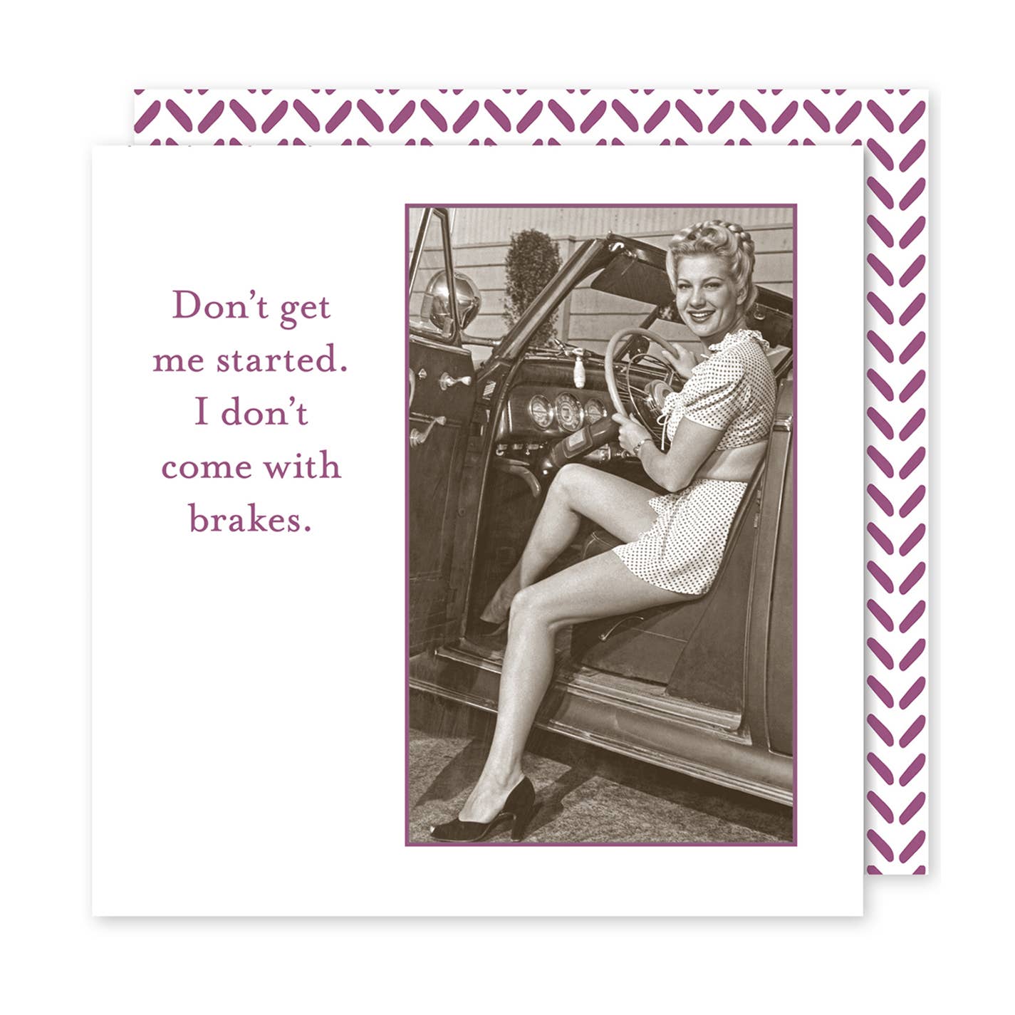 Don't Get Me Started Beverage Napkin - Sugar River Shoppe