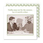 It's Worth A Shot Beverage Napkin - Sugar River Shoppe