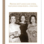 Judge Other People Birthday Card - Sugar River Shoppe