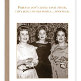Judge Other People Birthday Card - Sugar River Shoppe