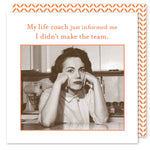 Life Coach Beverage Napkin - Sugar River Shoppe