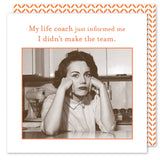 Life Coach Beverage Napkin - Sugar River Shoppe