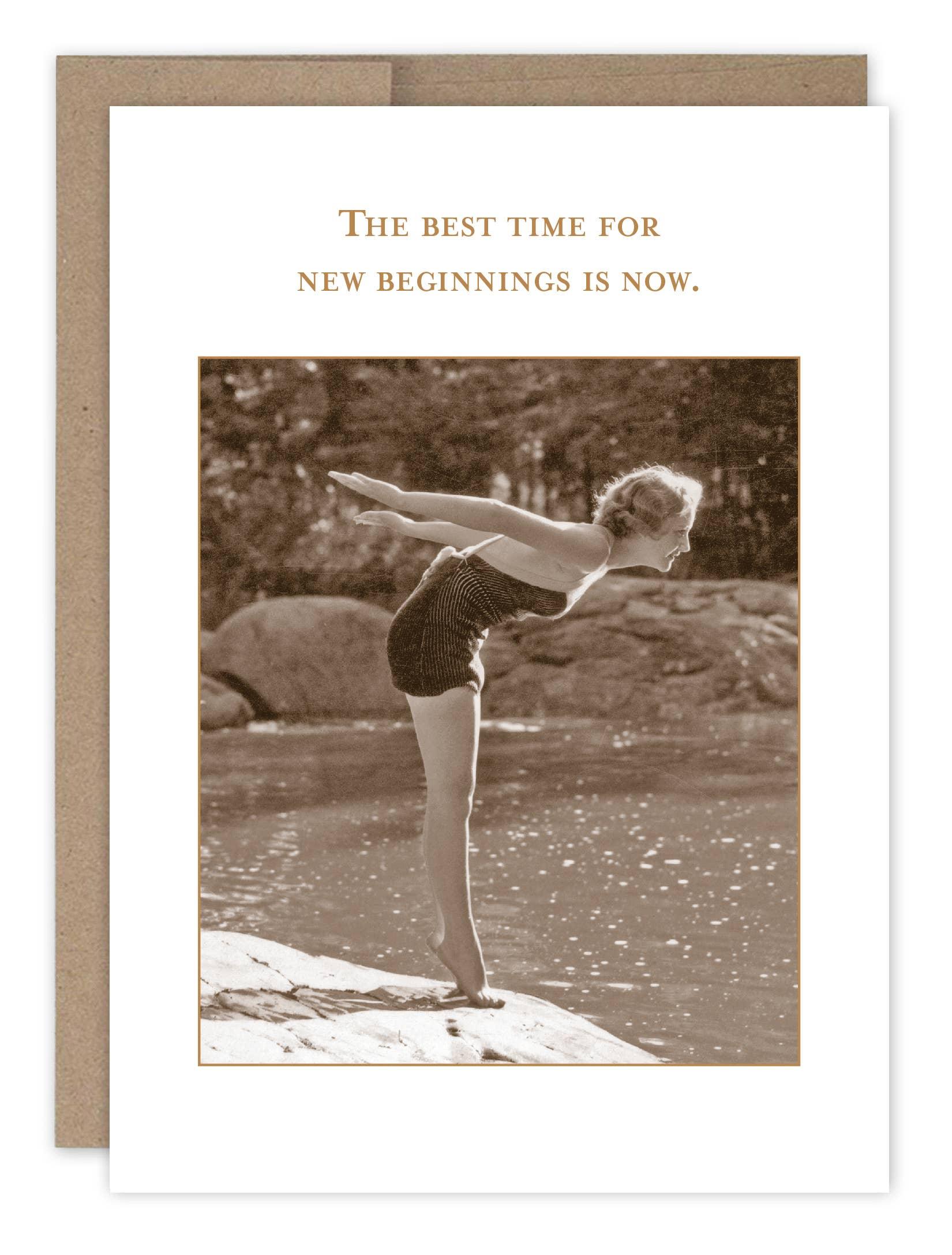 New Beginnings Encouragement Card - Sugar River Shoppe