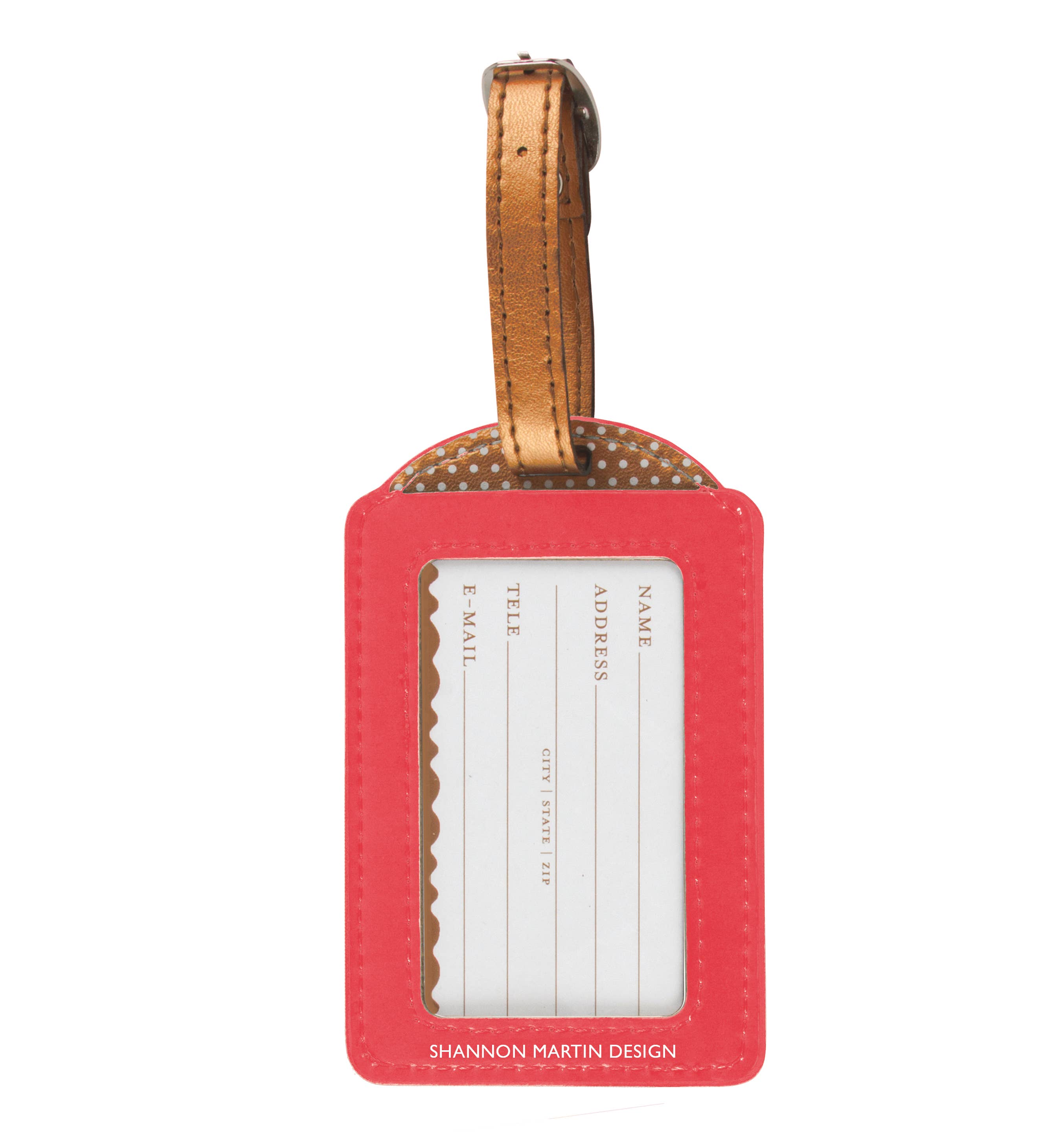 Road Less Traveled Luggage Tag - Sugar River Shoppe