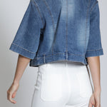Short Sleeve Jean Jacket - APNY - 605258300324 - Sugar River Shoppe - 