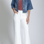 Short Sleeve Jean Jacket - APNY - 605258300324 - Sugar River Shoppe - 