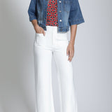 Short Sleeve Jean Jacket - APNY - 605258300324 - Sugar River Shoppe - 