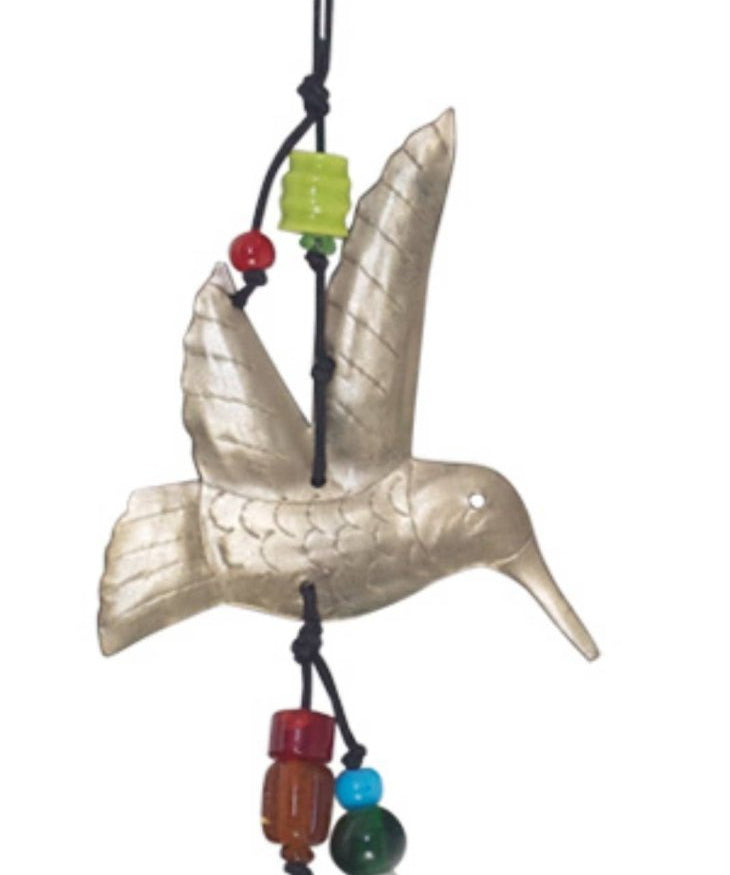 Single Iron Hummingbird/Bell & Beads/ - Moksha - 31627048 - Sugar River Shoppe - 