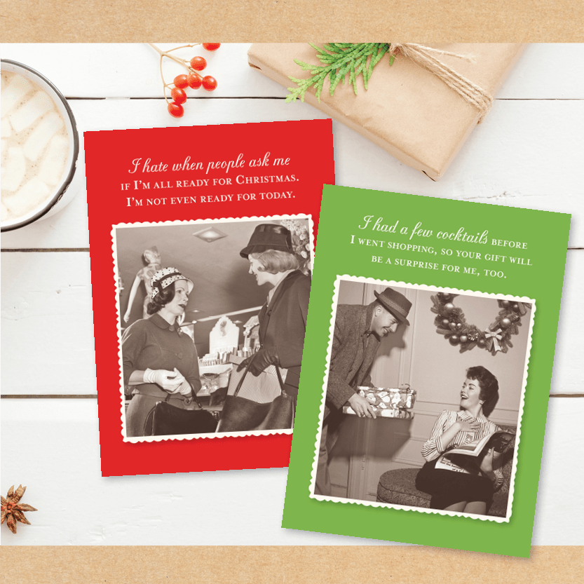 Size 8 Nights Holiday Card - Shannon Martin Design - 810006998306 - Sugar River Shoppe - 