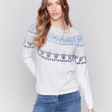 Ski Sweater with Raglan Sleeve - Charlie B - 690178539237 - Sugar River Shoppe - 