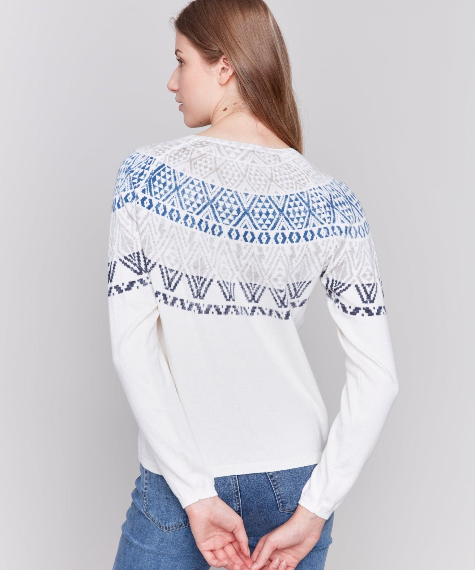 Ski Sweater with Raglan Sleeve - Charlie B - 690178539237 - Sugar River Shoppe - 