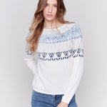 Ski Sweater with Raglan Sleeve - Charlie B - 690178539237 - Sugar River Shoppe - 