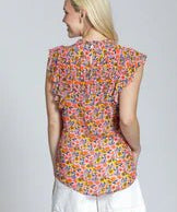 Sleeveless Flutter Sleeve - APNY -  - Sugar River Shoppe - 