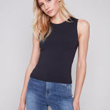 Sleeveless Top - Black - Charlie B - 690178512544 - Sugar River Shoppe - 