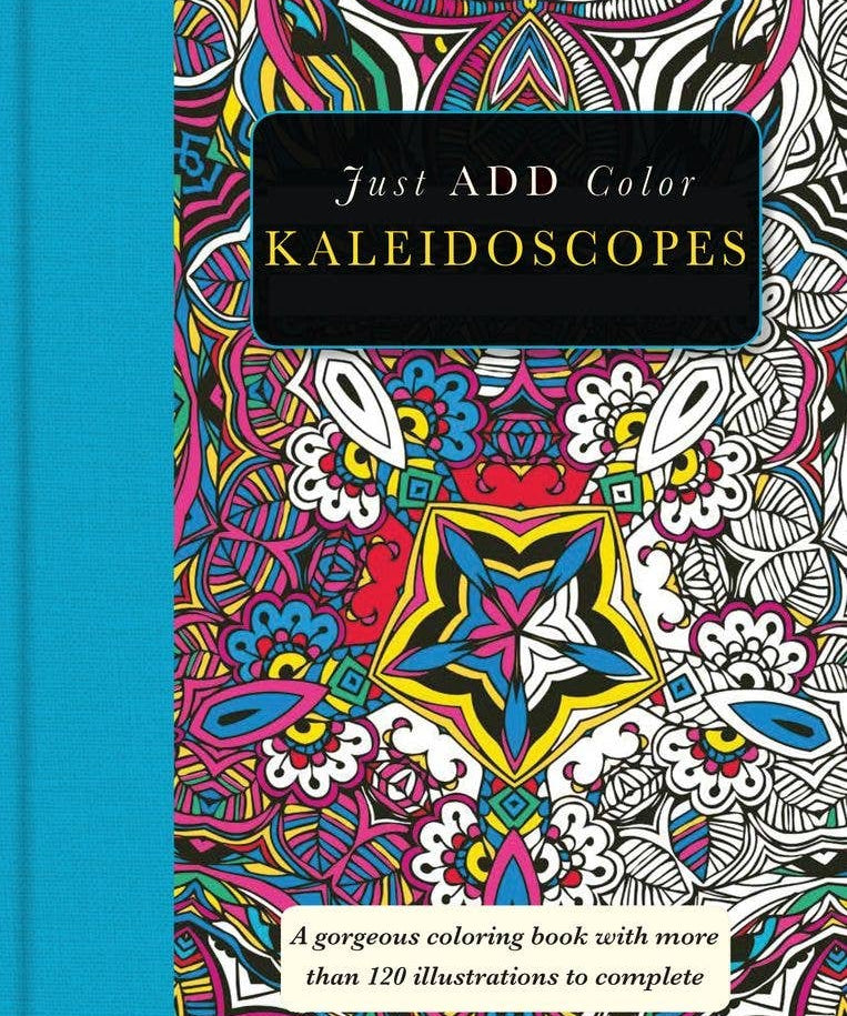 Kaleidoscopes Adult Coloring Book - Sugar River Shoppe