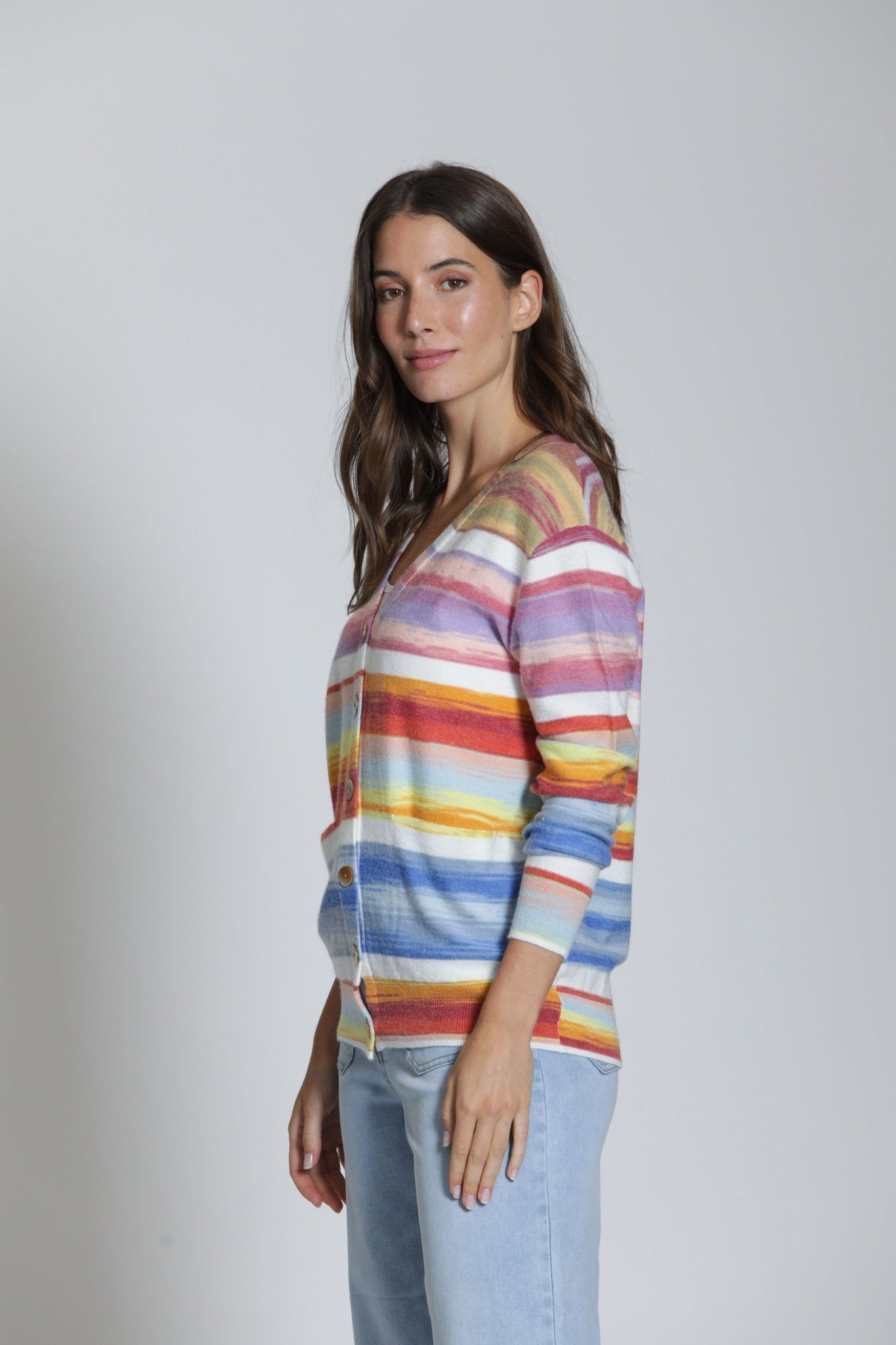 Space Dye Cardigan - APNY - 605258092809 - Sugar River Shoppe - 