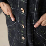Speckle Knit Plaid Car Coat - Habitat - 194451499367 - Sugar River Shoppe - 
