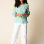 St. Tropez Stripe Top - Habitat - 194451691471 - Sugar River Shoppe - 