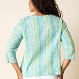 St. Tropez Stripe Top - Habitat - 194451691471 - Sugar River Shoppe - 
