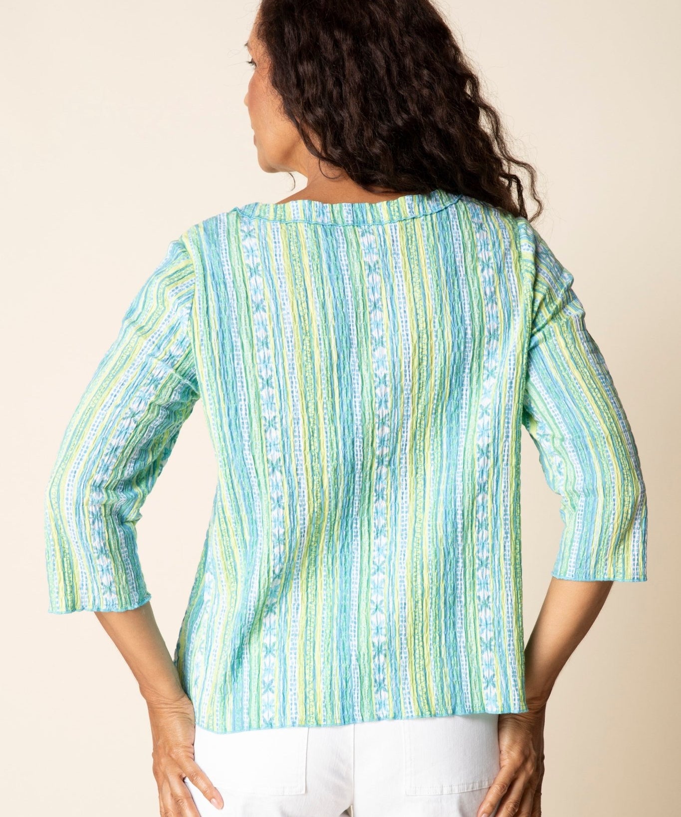 St. Tropez Stripe Top - Habitat - 194451691471 - Sugar River Shoppe - 