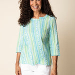 St. Tropez Stripe Top - Habitat - 194451691471 - Sugar River Shoppe - 