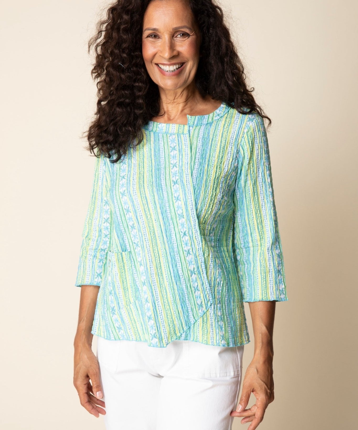 St. Tropez Stripe Top - Habitat - 194451691471 - Sugar River Shoppe - 
