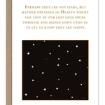 Stars In Heaven Sympathy Card - Shannon Martin Design - 810098920506 - Sugar River Shoppe - 