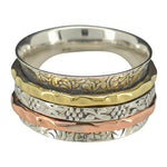 Sterling Silver Spiner Ring - Amberman - 16843304 - Sugar River Shoppe - 