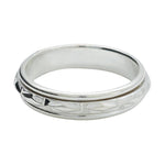 Sterling Silver Spinner Ring - Amberman - 89702440 - Sugar River Shoppe - 