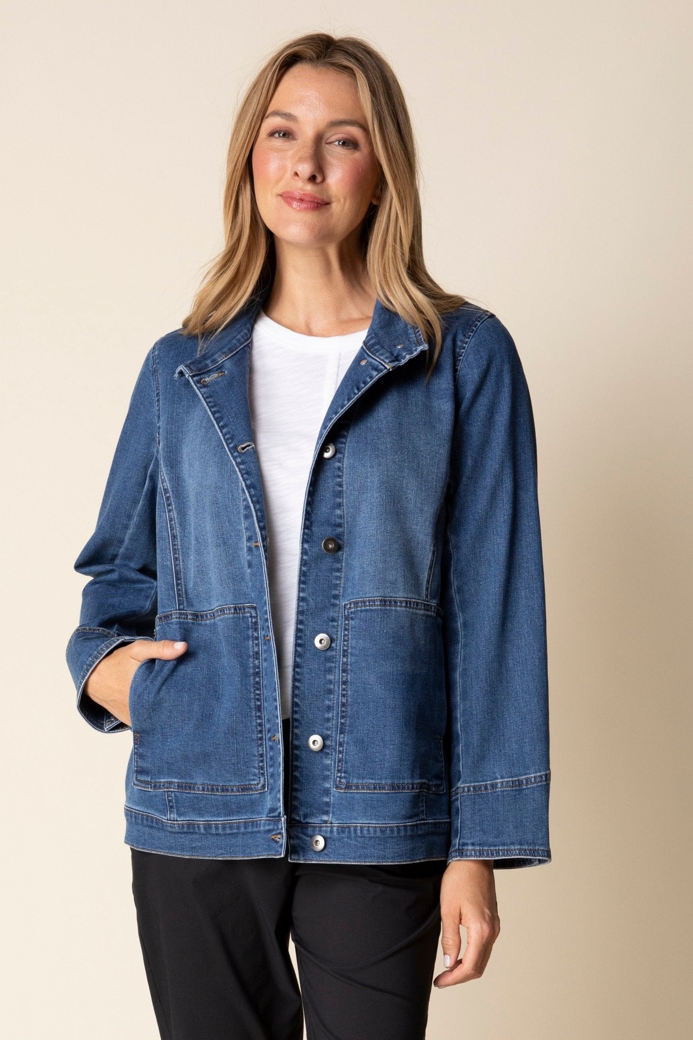 Stretch Denim Adventure Jacket - Habitat - 194451674993 - Sugar River Shoppe - 