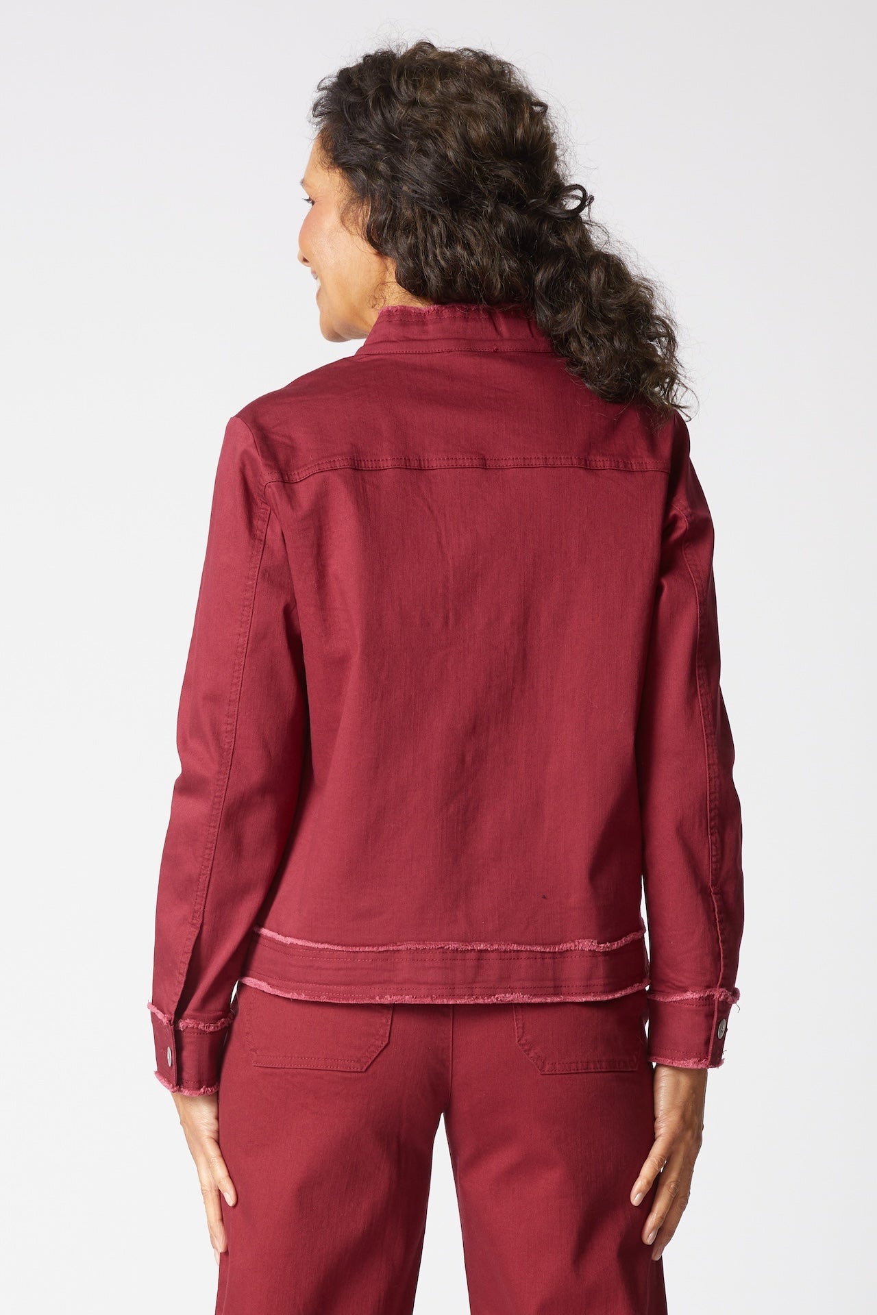 Stretch Denim Cargo Jacket - Habitat - 194451612001 - Sugar River Shoppe - 