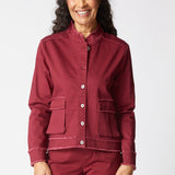Stretch Denim Cargo Jacket - Habitat - 194451612001 - Sugar River Shoppe - 