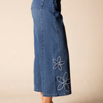 Stretch Denim Tossed Flower Jean - Habitat - 194451675730 - Sugar River Shoppe - 