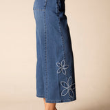Stretch Denim Tossed Flower Jean - Habitat - 194451675730 - Sugar River Shoppe - 