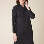 Stretch Faux Suede Easy Pocket Dress - Habitat - 194451487760 - Sugar River Shoppe - 