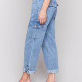 Stretch Tencel Cargo Pants - Charlie B - 690178627163 - Sugar River Shoppe - 