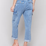 Stretch Tencel Cargo Pants - Charlie B - 690178627163 - Sugar River Shoppe - 